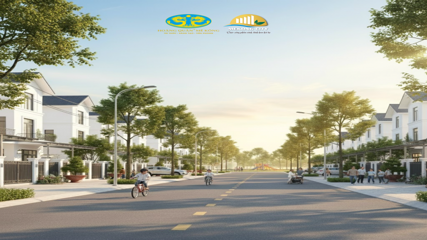 Hạ Tầng Hoàn Thiện “Bước Vào Là Ở, Không Phải Chờ” tại MêKông City